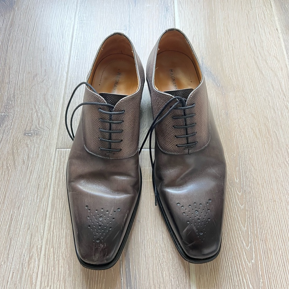 Magnanni Men’s Handmade Leather Dress Shoes